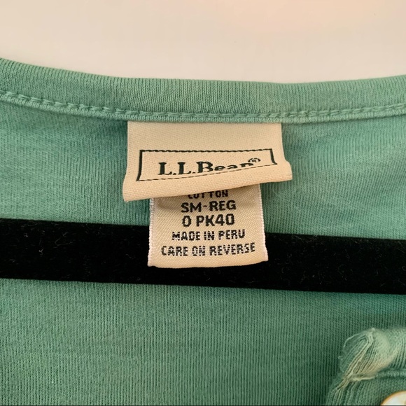 ✨Vintage L.L. Bean Lightweight Green Cardigan - Small - Picture 3 of 11